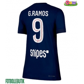 Paris Saint-Germain Goncalo Ramos #9 Hemmatröja Kvinnor 2025-26 Kortärmad
